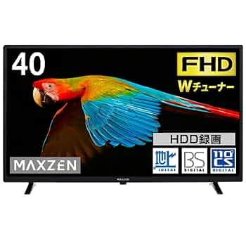 Amazon.co.jp: MAXZEN テレビ 40型 液晶テレビ フルハイビジョン